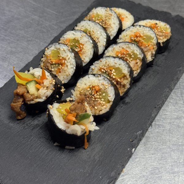 Kimbap de Carne